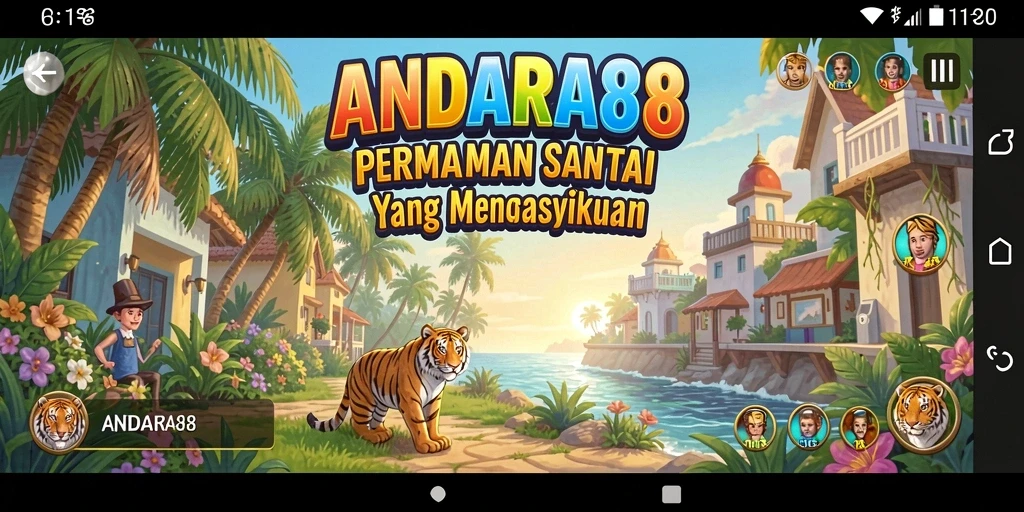 Tampilan menarik dari gameplay ANDARA88 yang menyenangkan.