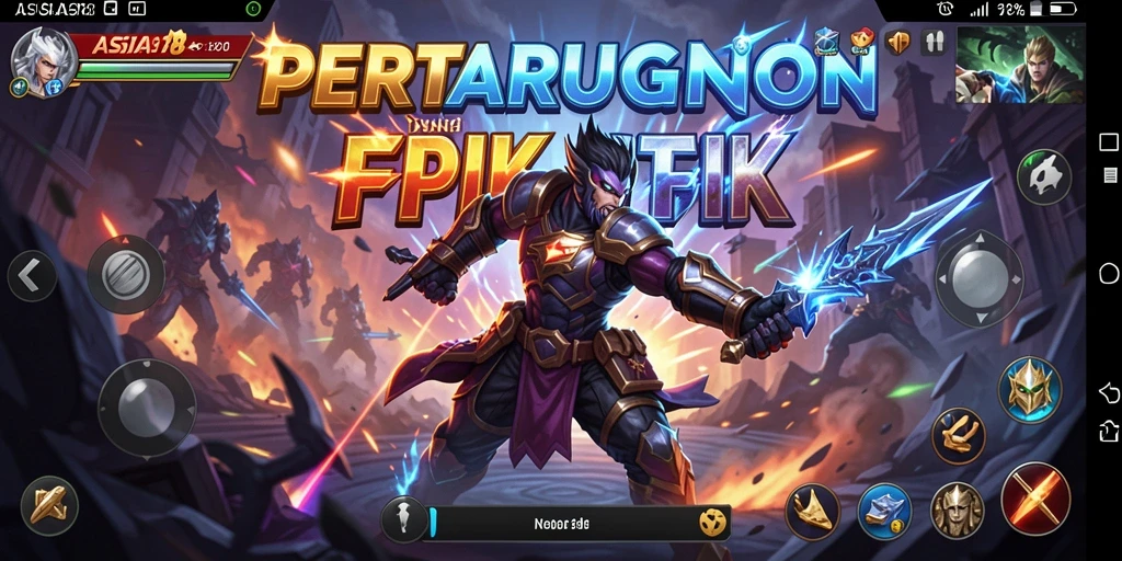 Tampilan aksi pertarungan seru dalam ASIA918 yang penuh rupa karakter.
