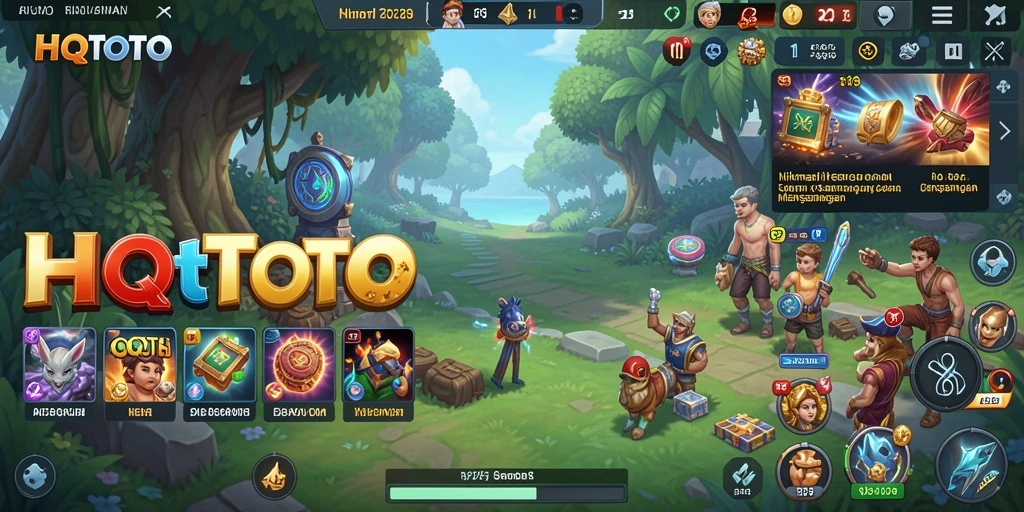 Screenshot HQTOTO menampilkan gameplay yang seru dan santai.