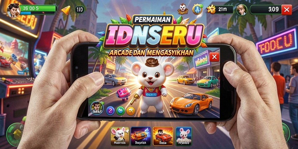 Tampilan menarik dari gameplay IDNSERU dengan aksi seru.