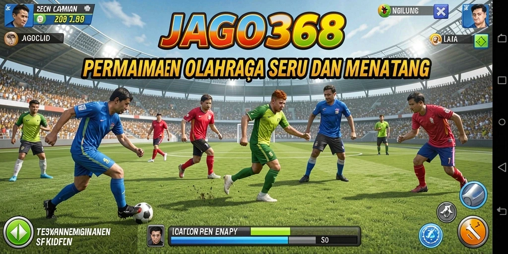 Tampilan gameplay JAGO368 yang dinamis dan interaktif dalam olahraga.