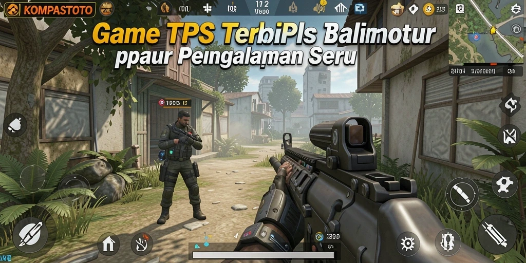 Tampilan gameplay seru dari KOMPASTOTO dengan aksi tempur mendebarkan.