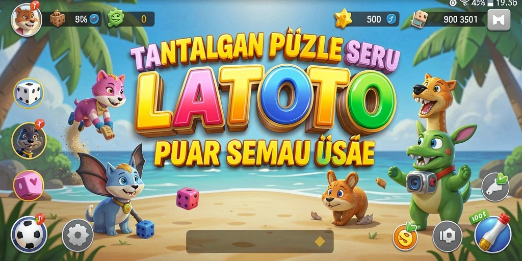 Tampilan gameplay LATOTO yang menarik dan menantang.