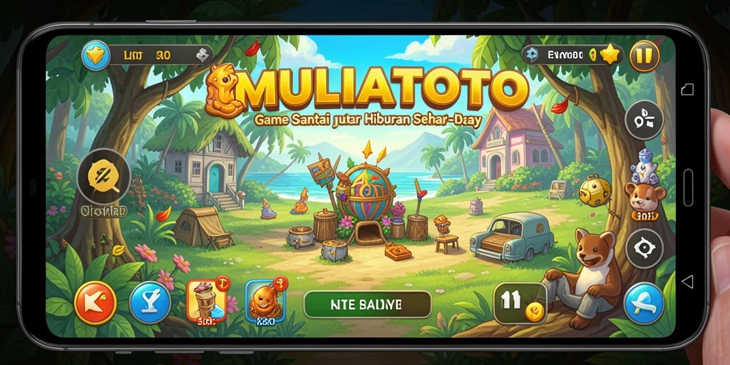 Screenshot gameplay seru dari MULIATOTO yang menunjukkan aksi permainan.