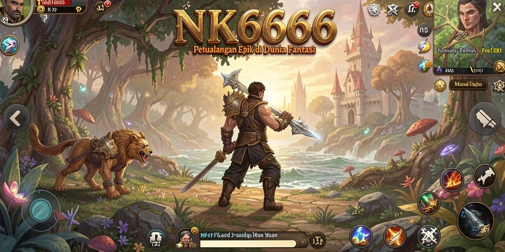 Tampilan gameplay NK666 yang mendebarkan dan penuh eksplorasi.