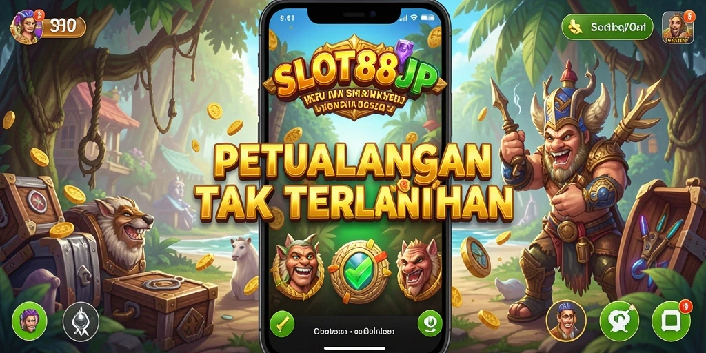 Gameplay SLOT88JP yang seru dalam dunia petualangan.