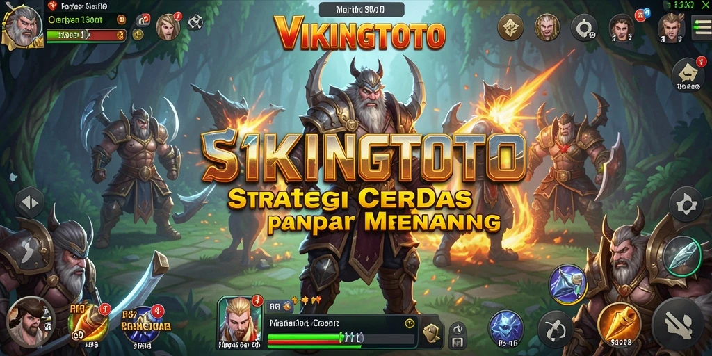 Tampilan gameplay strategis VIKINGTOTO yang mendebarkan.