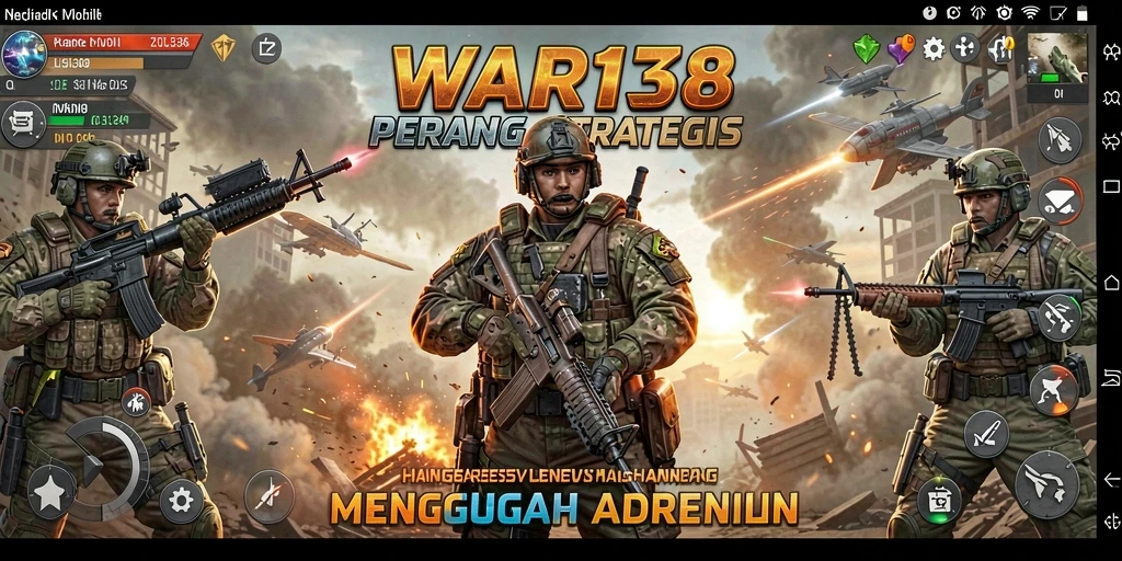 Tampilan gameplay WAR138 yang menegangkan dan dinamis