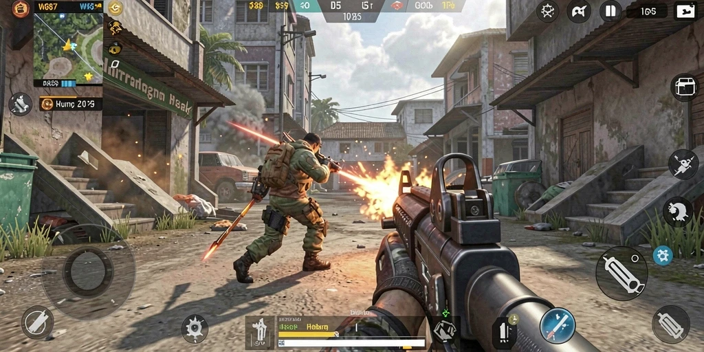 Screenshot dari gameplay seru WG87 dengan grafis menawan.